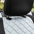 thumbnail image 4 of For Jeep Wrangler JK 4DR 2018-2023 FH Group Neoprene Custom Fit Car Seat Covers Rear Set - White, 4 of 5