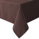 thumbnail image 1 of Mantel rectangular de lino texturizado de 60 x 120 pulgadas, mantel sólido premium a prueba de derrames, resistente al agua, para comedor, buffet, tela extrasuave y gruesa sin arrugas, gris topo, chocolate, 60 x 104 pulgadas, 1 of 5