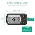 thumbnail image 5 of Waterproof Refrigerator Fridge Thermometer, Digital Freezer Room Thermometer, Max/Min Record Function Large LCD Screen and Magnetic Back for Kitchen, Home, Restaurants, 5 of 9