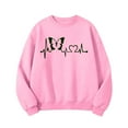 thumbnail image 4 of Cowsor Boys Girls Butterfly Heart Printed Fleece Lined Crewneck Sweatshirt Warm Cute Pullover for 1-13 Years Old Daily Play, 4 of 6