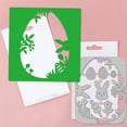 thumbnail image 3 of Troqueles de corte de huevos de Pascua en capas para hacer tarjetas, conejos de Pascua de metal para troqueles en capas, plantillas de troqueles de corte, 3 of 7