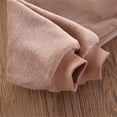 thumbnail image 6 of idosla Unisex Warm Winter 2 Pieces Set Sweatsuit Warm Girl Pants Outfit Warm Crewneck Sweatshirt & Sweatpants for Boys Girls (Khaki, 6-12 Months), 6 of 6