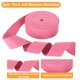 thumbnail image 3 of Cinta de tejido de algodón Uxcell de 2 pulgadas y 11 yardas, cinta de tejido de poliéster para manualidades, asas de bolsa de tela, fabricación de cinturones de tela, suministros para exteriores, rosa, 3 of 6