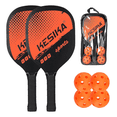 thumbnail image 2 of Juego De 2 Paleta De Pickleball Y 4 Bolas Pickleball Raqueta Xtellar naranja, 2 of 4