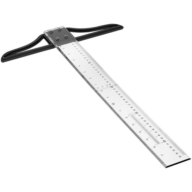 SHISUYAN Règle de Marquage, Fournitures de Menuiserie, Règle en T pour la Dessin, l'Art et Outil de Mesure de Précision