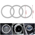 thumbnail image 4 of Juego De Accesorios Para Automóvil Bling Para Mujer Soporte Para Teléfono Para Automóvil Bling Soporte Para Reposacabezas De Automóvil Anillos Ganchos Para Automóvil Cargador De Automóvil Usb Y Tapas Noticed VI011262-00, 4 of 6