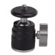 thumbnail image 4 of Adaptador de trípode para cámara cabezal de bola pequeño de aluminio universal giratorio de 360 anodizado para SLR, 4 of 8