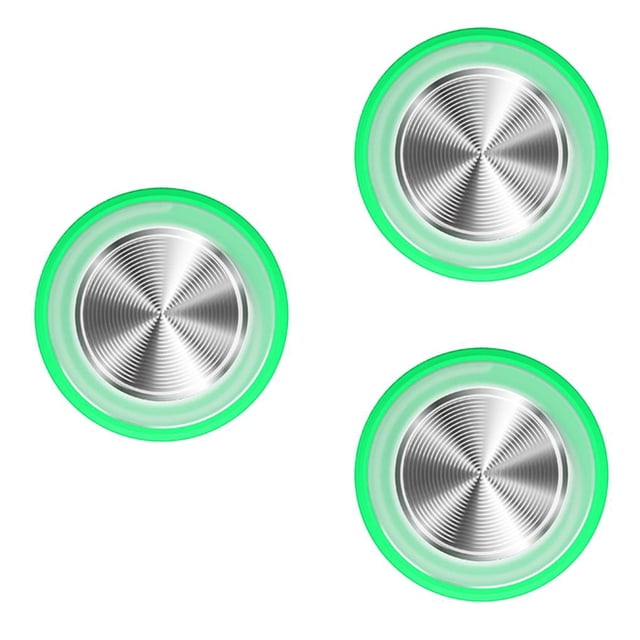 Youkk Mobile Phone Game Joystick Smartphone Touch Rocker Gamepad Button Controller Assist Joypad Accessories Supplies Green 3Set