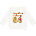 thumbnail image 2 of Inktastic Together Forever Peanut Butter and Jelly Toddler Sweatshirt, 2 of 4