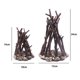 thumbnail image 5 of Naiovety Lámpara de fogata con luces LED de piedra de árbol, lámpara retro con modos 3D, lámpara de llama de carga, luz suave para en Decoración del hogar, 5 of 6