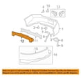 thumbnail image 3 of CAPA For 08-17 Accord Coupe Rear Bumper Reinforcement Impact Cross Bar Steel Q, 3 of 5