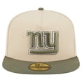 thumbnail image 2 of Men's New Era  Light Beige/Olive New York Giants Color Pack A-Frame 59FIFTY Fitted Hat, 2 of 5