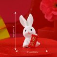 thumbnail image 1 of Baohd Mignon Lapin Jardinage Nouvel An Ornement en Résine Accessoires, 1 of 2