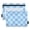 Light Blue Gingham, variant on Dailycode 2 Pack Pencil Pouch for 3 Ring Binder Smooth Zipper Folders with Pockets Clear Window Pencil Case, Red Pink Stripe