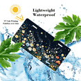 thumbnail image 4 of 1 Pcs License Plate Covers & Frames, Nighttime Flower Field For Decorative Front, Waterproof For Decoration Aluminum License Plate Covers & Frames Cover For Men Women, 12" X 6", 4 of 7