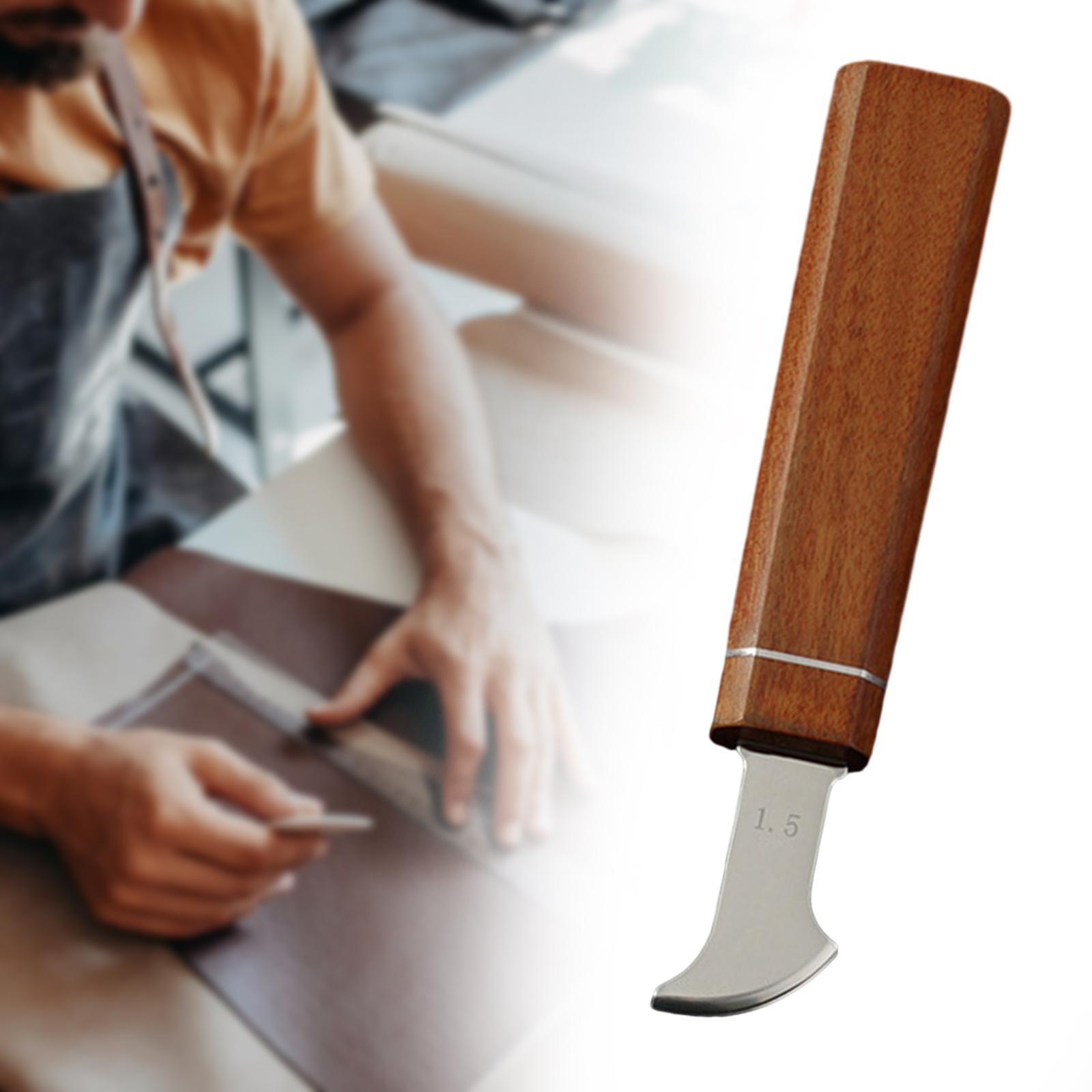 HOMYL Leather Creasing Tool for DIY Leather Craft Professionals 1.5mm