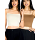 thumbnail image 1 of Set 2 Blusa Mujer Crop Unitalla Tirantes Confort y Frescura Día y Noche, 1 of 5
