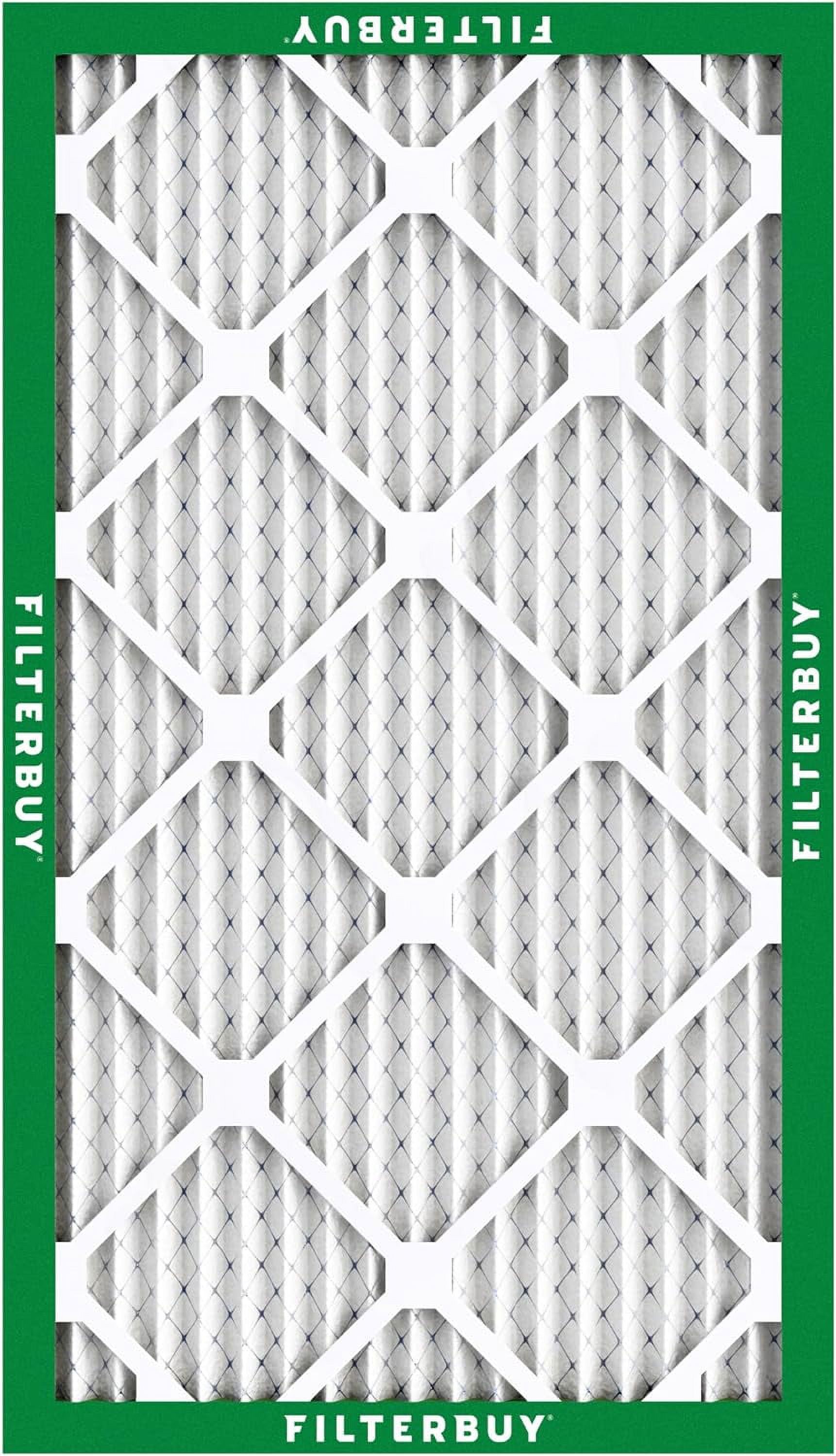 Filterbuy 24x36x1 Pleated Air Filters (MERV 8) – 2 To 12 Pack For HVAC/Furnace