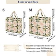 thumbnail image 2 of FORMRS Womens Corduroy Tote Bag Crossbody Shoulder Handbag with Pocket, Retro Black Stars, 2 of 7