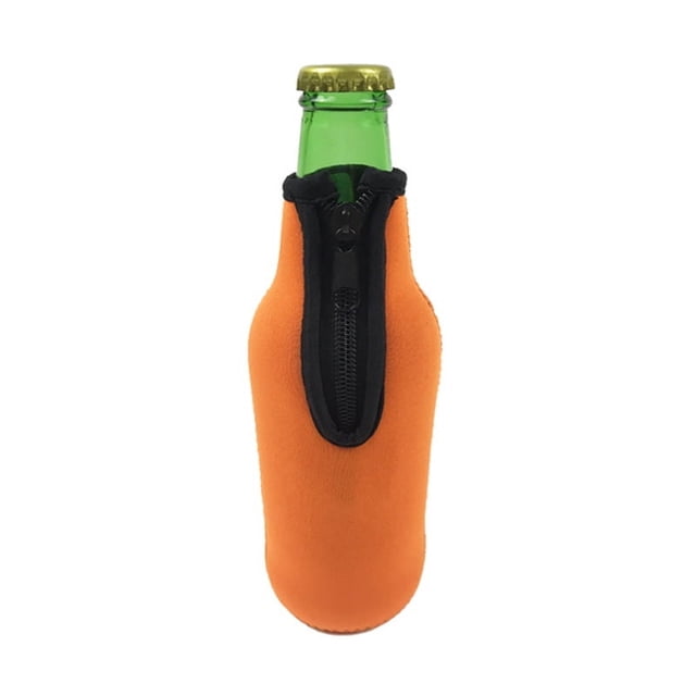Juego de botellas de cerveza de neopreno de 330 ml con cremallera y juego de botellas de buceo de neopreno