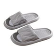 thumbnail image 2 of Aueoeo Unisex Massage Slides House Shoes Non-Slip Soft Slide Sandals for Women Men Indoor Outdoor Shower Bathroom Slipper for Adult Couples, 2 of 3