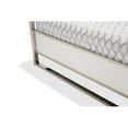 thumbnail image 6 of Michael Amini State St. Metal Eastern King Canopy Bed in Off White, 6 of 8
