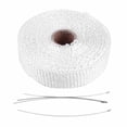 thumbnail image 2 of Pipe Wrap, Low Thermal Conductivity Exhaust Heat Wrap, Easy To Install For Car Maintenance Worker, 2 of 8