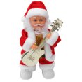 thumbnail image 2 of Adorno de Navidad anciano guitarra con pilas daixiaolindai, 2 of 10