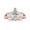 Rose Gold, variant on 1.14 CTW Designer Twisting Eternity Channel Set Four Prong Diamond Engagement Ring w/ 0.54 Ct GIA Certified Marquise Cut I Color VVS2 Clarity 14K White Gold Size-4