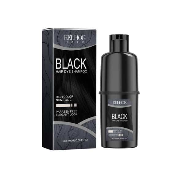 Champú para teñir el cabello EELHOE,Negro