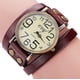 thumbnail image 1 of Reloj de cuarzo para hombre, relojes para hombre CCQ, reloj de pulsera vintage de cuero de vaca, reloj de pulsera para hombre y mujer, reloj de cuarzo, 1 of 1