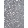 thumbnail image 3 of Mark&Day Area Rugs, 5x7 Hazelaar Modern Shag Light Gray Area Rug, Grey White Black Carpet for Living Room, Bedroom or Kitchen (5'3" x 7'3"), 3 of 8