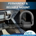 thumbnail image 5 of Mega Cargo Control 8 Pack 1/2" Weld-On Forged D Ring for Flatbed Truck Trailer Tie Down WLL: 4000 lbs, 5 of 7