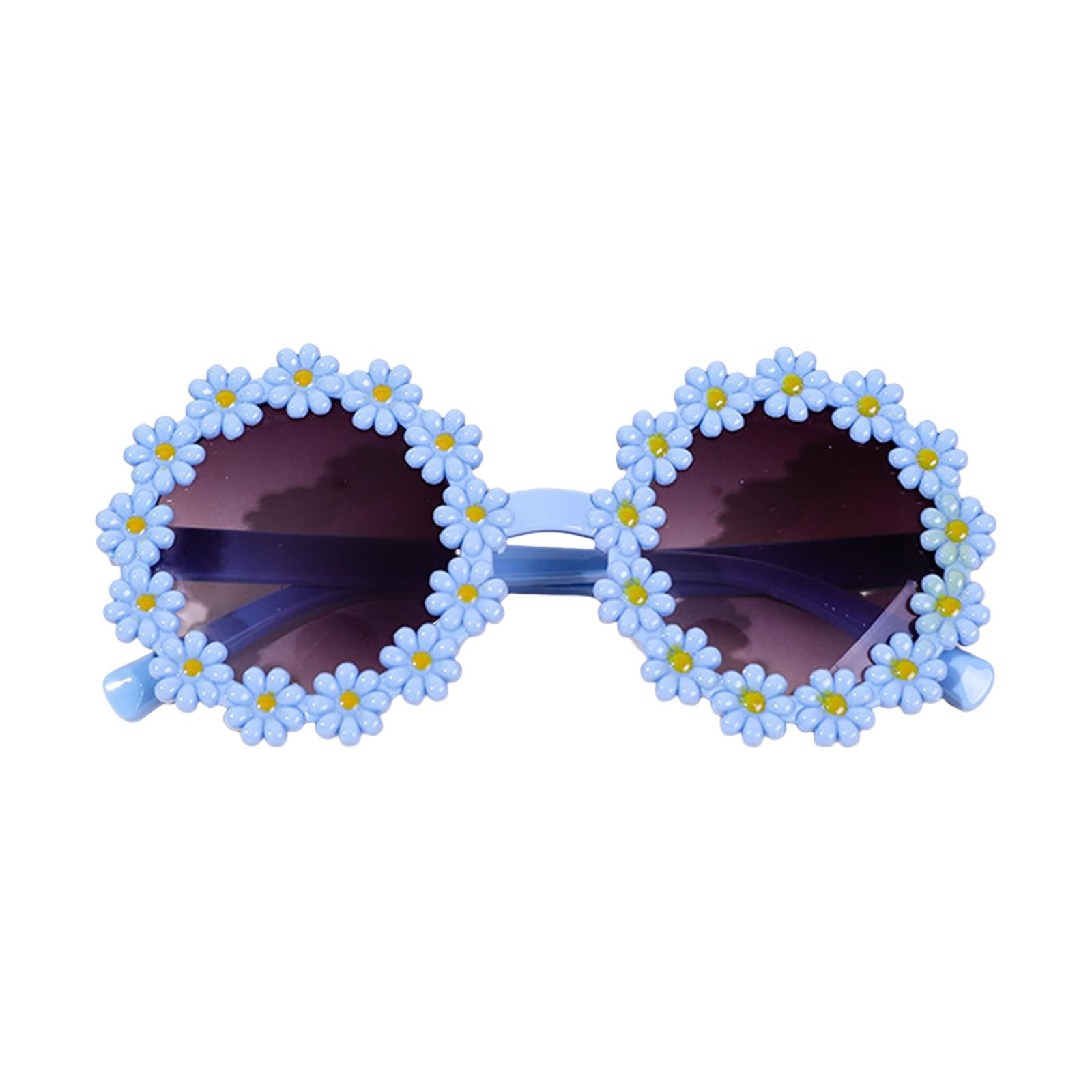 HILABEE Children's glasses, flower sunglasses, versatile