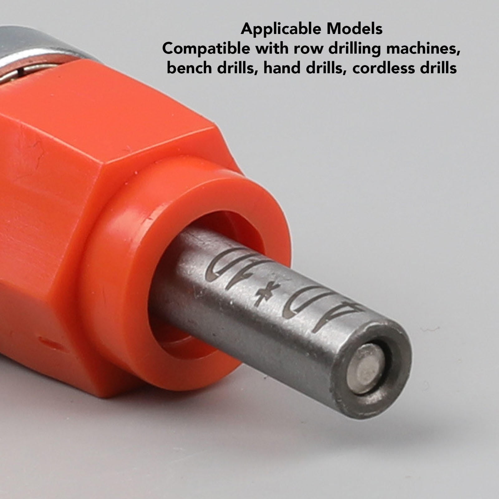 YAHHU 5‑Piece Limit Countersink Drill Bit Set – Cemented Carbide, Built‑In Depth Adjustment, Friction‑Reducing Bearing, Versatile 2.8‑4.0 mm Sizes for Woodworking