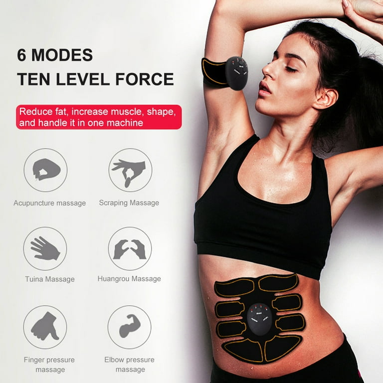 EMS Abdominal Muscle Stimulator with Modes 10 Gear, Electric