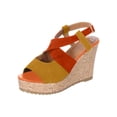 thumbnail image 2 of Sandalias de tacón de cuña informales con boca de pescado y suela gruesa para mujer de verano Wmkox8yii  sa4404, 2 of 5