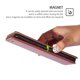 thumbnail image 5 of Funda para iPhone 14 Pro Max, funda de piel con tapa para teléfono, soporte inalámbrico con 2 ranuras para tarjetas, soporte de cierre magnético para iPhone 14 Pro Max 6,7 pulgadas (marrón, 1 paquete) JM, 5 of 5