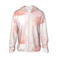 thumbnail image 1 of Fotbe Pink Marble Chaqueta con Protección Solar UPF 50+ para Hombre y Mujer, Camisa con Capucha y Bolsillos-Medium, 1 of 7