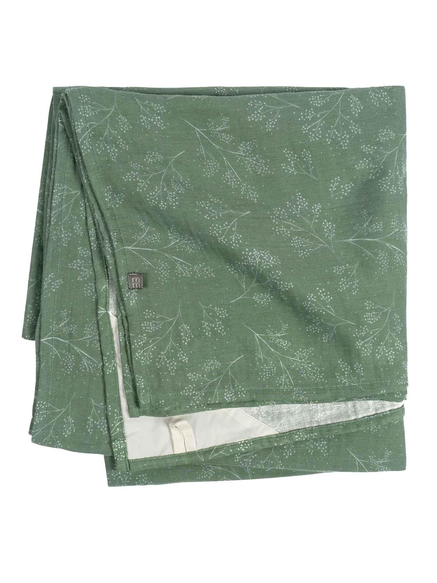 Modern Moments By Gerber Multi-Use Nursing Cover, Swaddle Blanket, Tummy Time Blanket and Burp Cloth&nbsp, One Size, Green