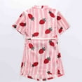 thumbnail image 6 of Girl Plaid Pajamas Baby Clothes Girl 18-24 Months Christmas Pajamas Kids Toddler for Girls Clothes Baby Kids Toddler Baby Girls Spring Summer Print Short Sleeve Princess Nightgown Nightdress, 6 of 6