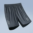 thumbnail image 4 of Sports Mens Shorts Solid Elastic Waist Shorts Men Shorts Big and Tall XXXXXXXL, 4 of 7