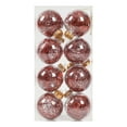 thumbnail image 2 of Hwkond Christmas Gift On Clearance Christmas Decorations 1 Box Of 8pcs Christmas Ball Set Christmas Tree Window Display Shopping Mall Decoration Pendant (Red,2.36In), 2 of 2