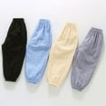 thumbnail image 4 of SILVERCELL 2-7T Little Boys Girls Spring Autumn Summer Cotton Soft Trousers Kids Casual Long Pants, 4 of 7