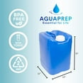 5Gallon Stackable Water Storage Containers, 5 Gallons Each w/Lids