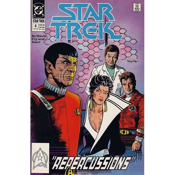 Star Trek (4th Series) #4 VF ; DC Comic Book
