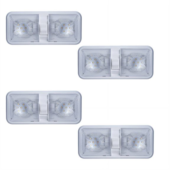 GJX 4 Pcs Rechargeable Headlamp,Adjustable Brightness Headlamp Rechargeable,Soft,Non-Glaring Light Ultra-Bright Turn Signal Bulb,Model9