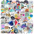thumbnail image 2 of Juego de 156 pegatinas bonitas, pegatinas para portátiles y botellas de agua para adolescentes, niñas y mujeres, pegatinas de vinilo impermeables, 2 of 5
