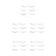 thumbnail image 1 of Seitruly 6 Pieces Eyelash Pads Protection Pad Extension Female Lifting Beauty Curlers Makeup Tools Breathable Accessories Shaping Type2 NO2, 1 of 4