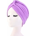 thumbnail image 2 of GFDYREE Turban en Coton pour Femmes Bonnet de Chimiothérapie contre le Cancer Bonnet de Perte de Cheveux, 2 of 3